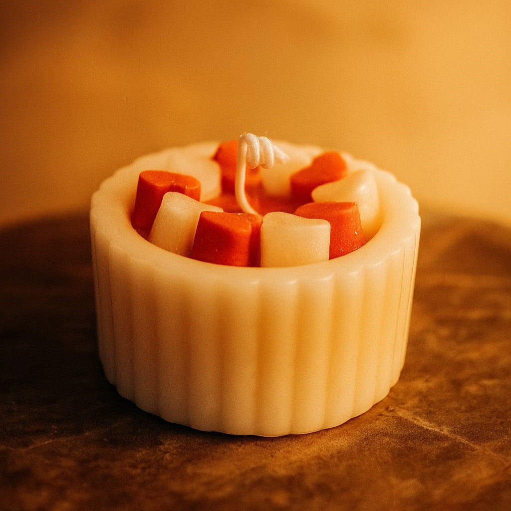 Radiant Hearts Candle