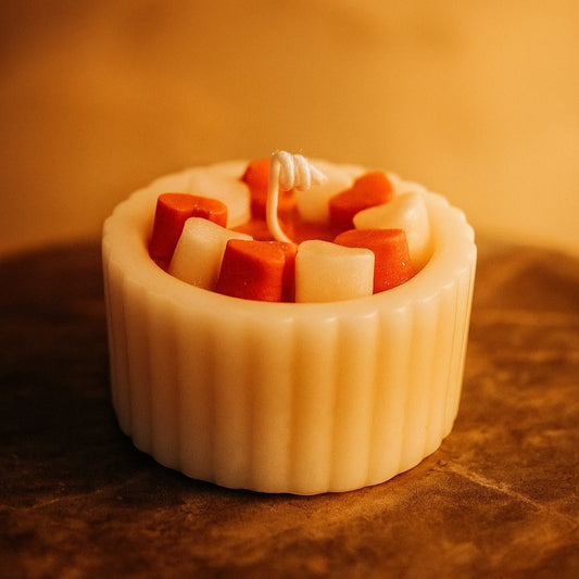 Radiant Hearts Candle