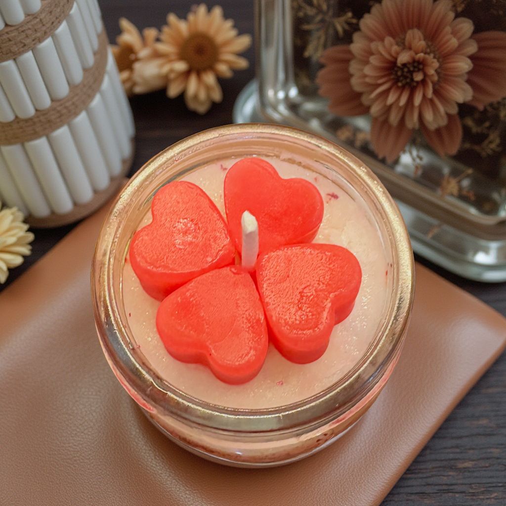 Coral Bloom Candle