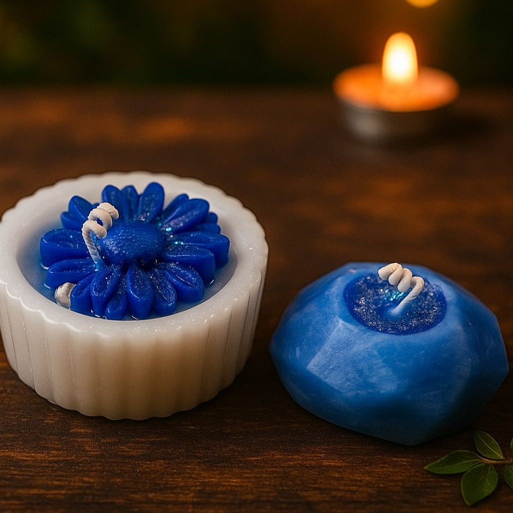 Azure Harmony Candle Set