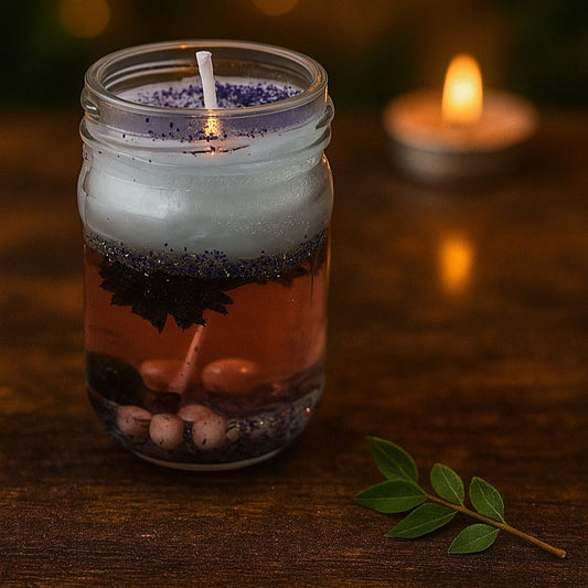 Midnight Blossom Candle
