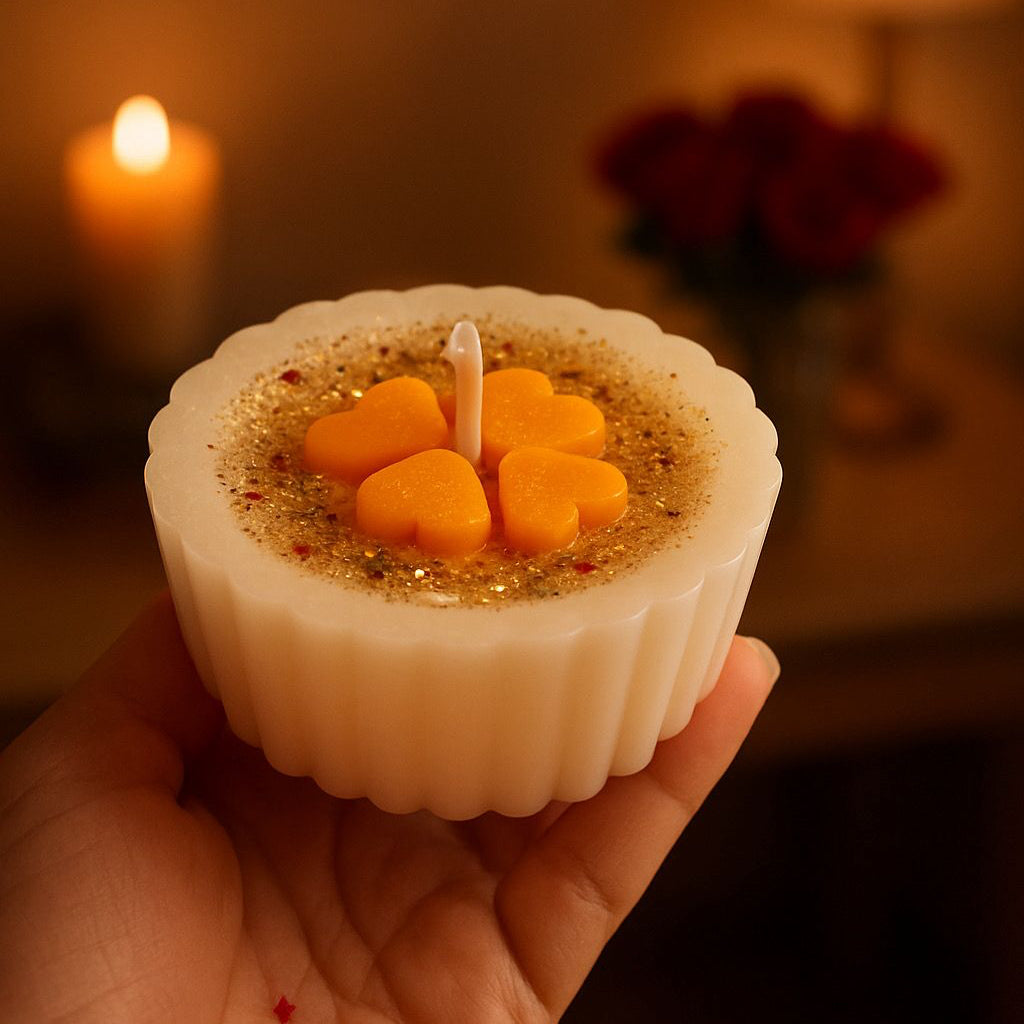 Golden Aura Celebration Candle