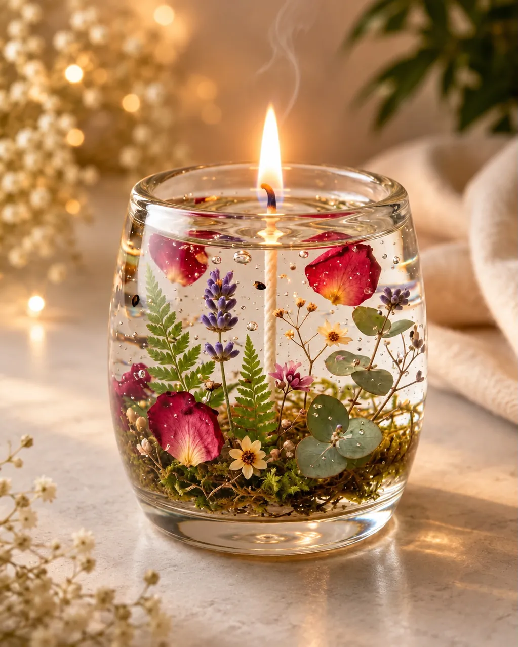 Botanical Garden Gel — Wildflower · Green Stem · Honey