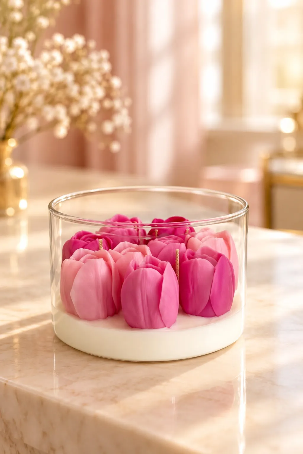 Rosé Tulip Reverie — Rose jasmine Lavender
