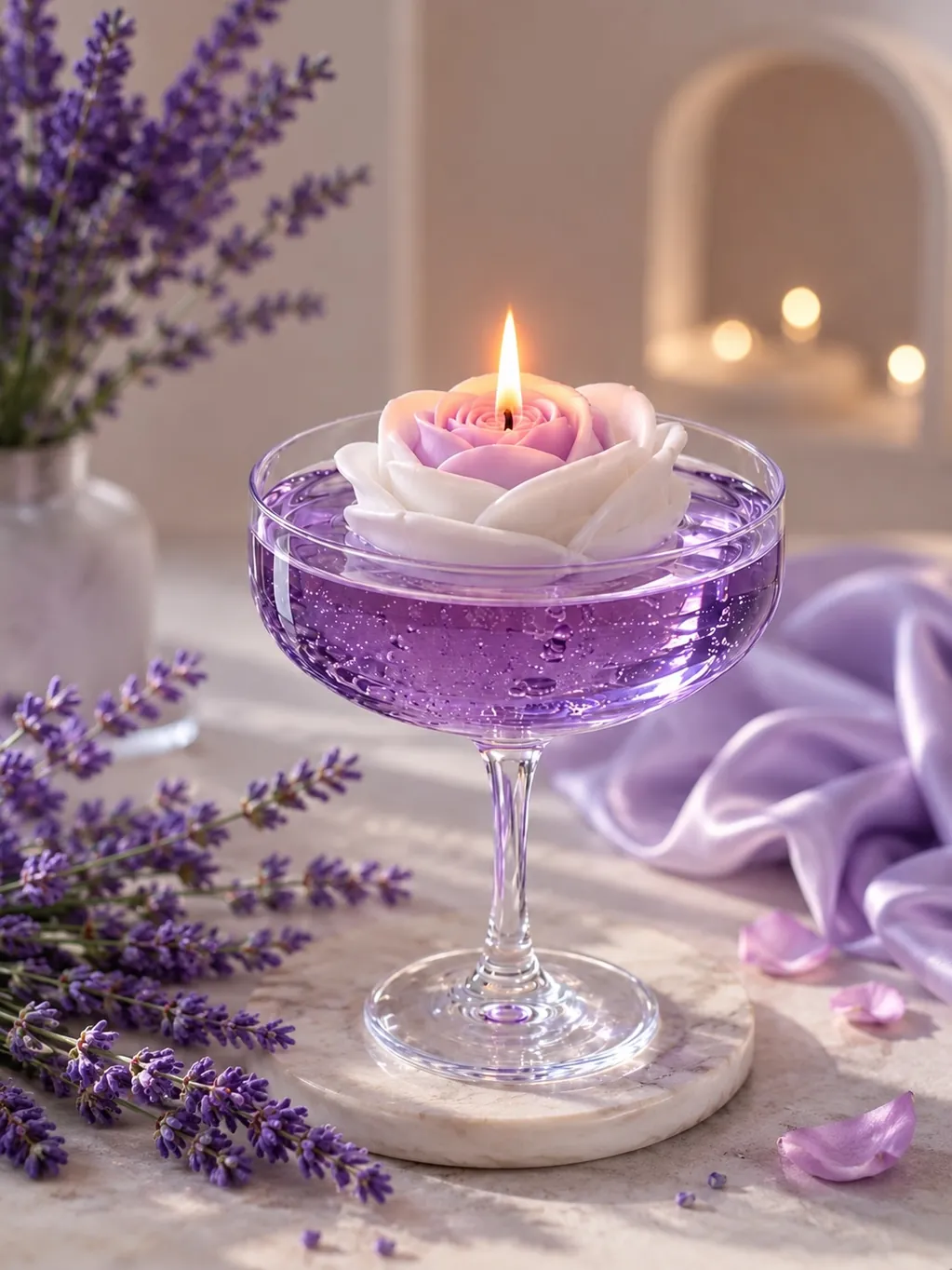 Lavender Rose Coupe — Lavender · Rose · White Musk