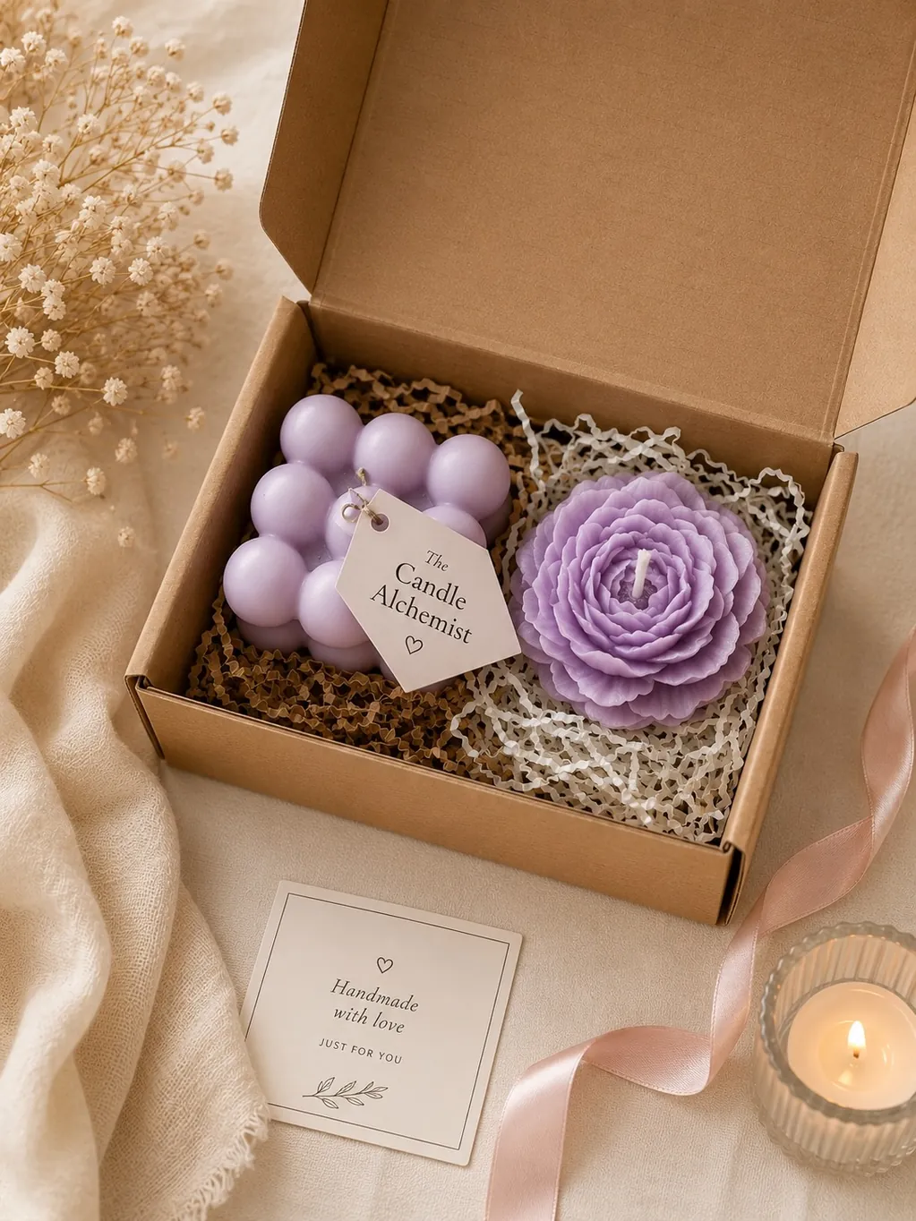 Lilac Rose Box — Lilac · Rose · Lavender