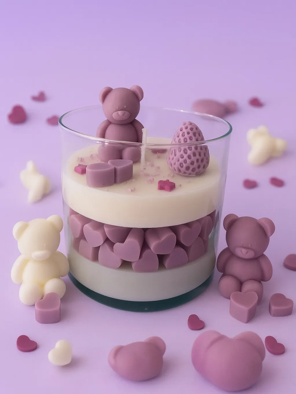 Teddy & Berries — Lavender and  Vanilla