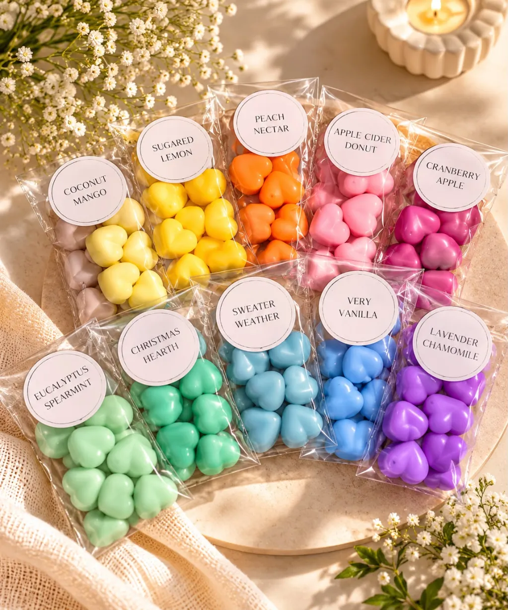 The Heart Melt Collection — Rose jasmine Lavender