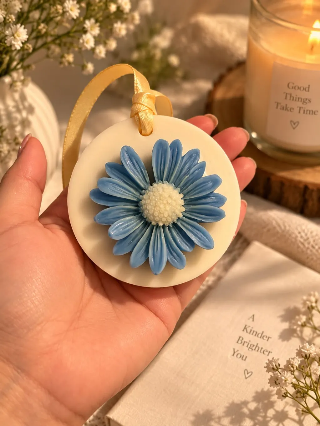 Wax POUCH - FOR WARDROBE — Rose jasmine Lavender