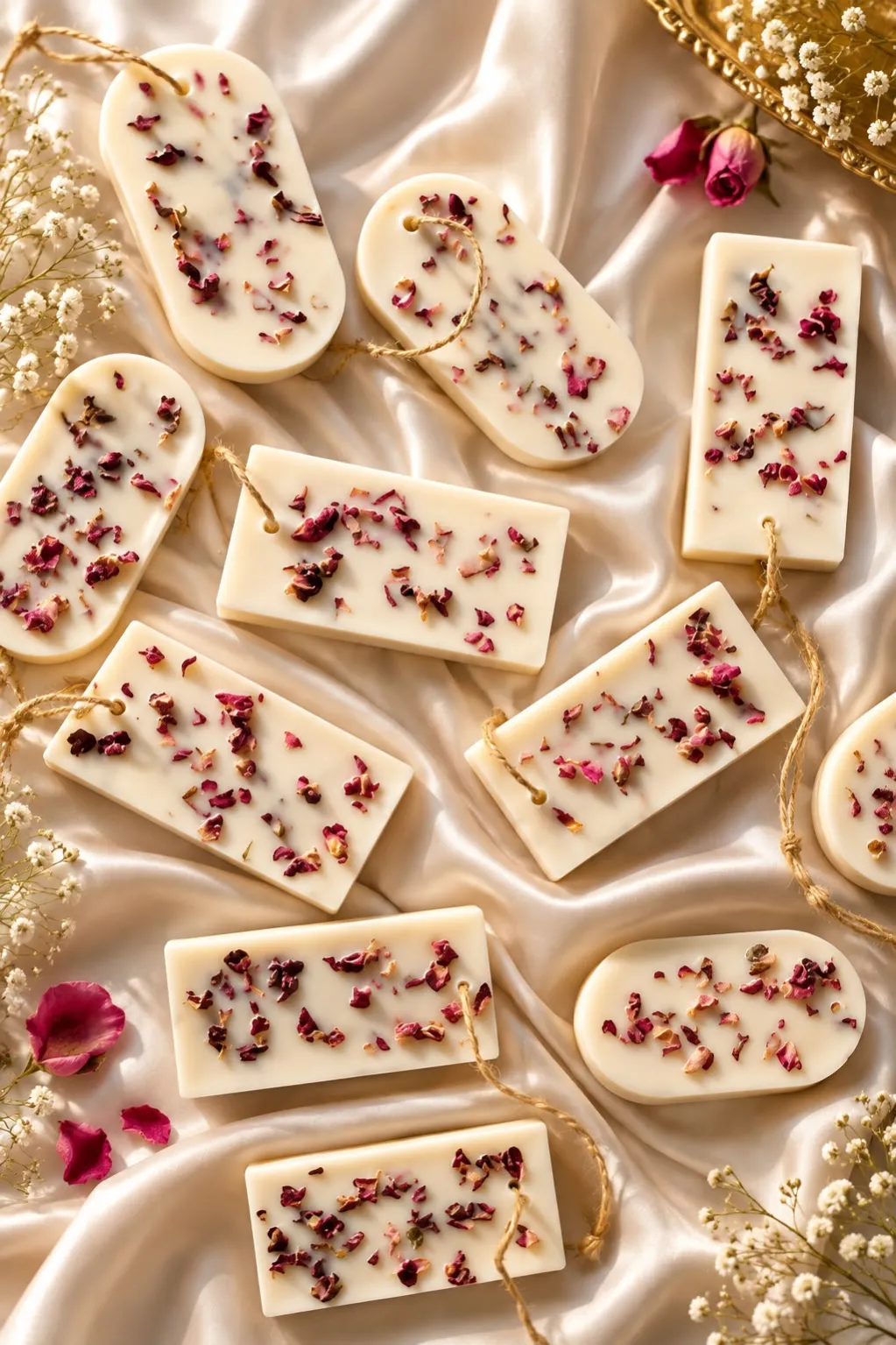 Wax POUCH - FOR WARDROBE  — Rose jasmine Lavender 